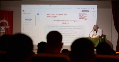 Bayburt&rsquo;ta lise &ouml;ğrencilerine ağız ve diş sağlığı eğitimi verildi
