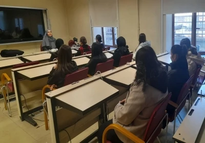 Bayburt&rsquo;ta lise &ouml;ğrencilerine y&ouml;nelik s&ouml;yleşi programı d&uuml;zenlendi
