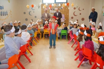 Bayburt&rsquo;ta minikler &ccedil;ocuk iftarında ramazan sevincini yaşadı
