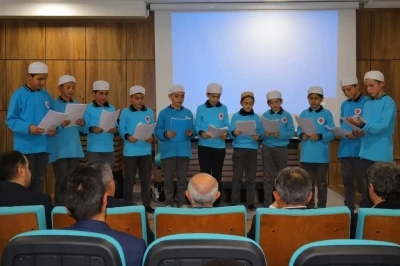 Bayburt&rsquo;ta &ouml;ğrencilere hafızlığın &ouml;nemi anlatıldı
