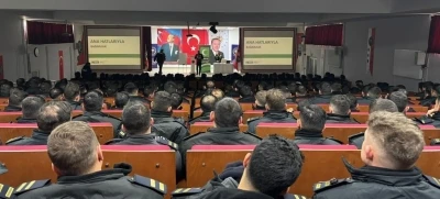 Bayburt&rsquo;ta POMEM &ouml;ğrencilerine bağımlılıkla m&uuml;cadele eğitimi verildi
