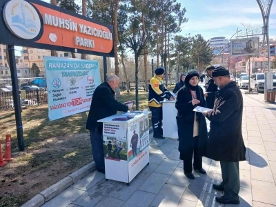 Bayburt&rsquo;ta vatandaşlar koruyucu sağlık hizmetleri konusunda bilgilendirildi
