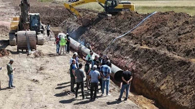 Bayburt’taki gölet ve baraj inşaatları incelendi
