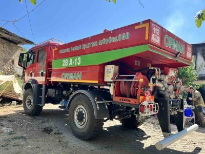 Bayındır&rsquo;da, orman yangınlarına karşı Giresun&rsquo;dan takviye
