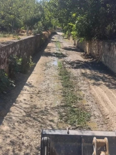 Bayırköy Belediyesi’nden kanal temizliği
