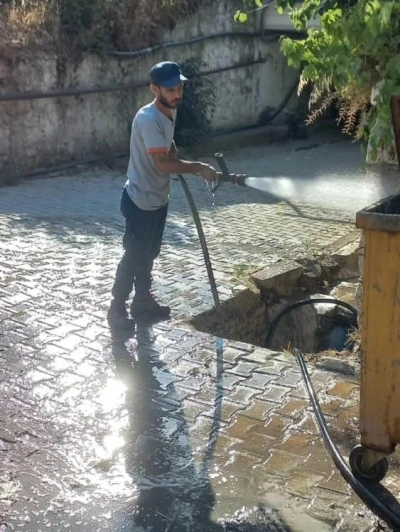 Bayırköy’de altyapı çalışmaları devam ediyor
