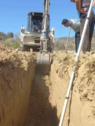Bayırköy’de altyapı çalışmaları hız kesmeden sürüyor
