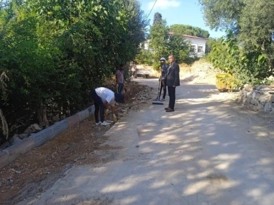 Bayırköy’de elektrik hatları yer altına alınıyor
