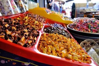 Bayram şekerleri tezgahlardaki yerini aldı
