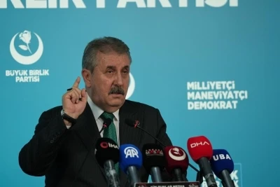BBP Genel Başkanı Destici: &quot;Gazze’deki soykırımın sorumluları mutlaka yargılanmalı&quot;
