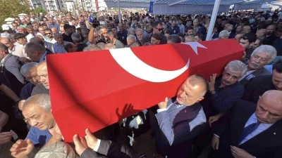 BBP kurucularından Ökkeş Şendiller son yolculuğuna uğurlandı
