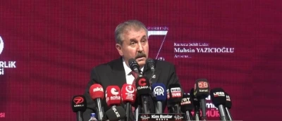 BBP lideri Destici: "Muhsin Yazıcıoğlu bizim sadece genel başkanımız değil, o bizim dava arkadaşımızdır"
