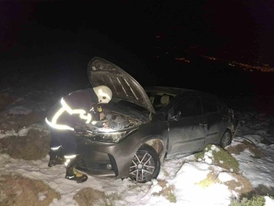 Belen&rsquo;de trafik kazası: 2 yaralı
