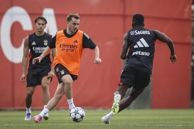 Benfica, Fenerbahçe maçı hazırlıklarını sürdürdü
