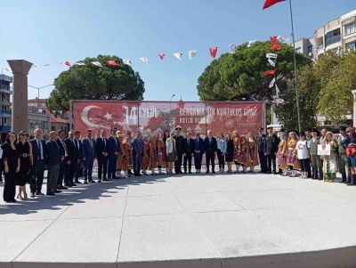 Bergama’nın kurtuluşunun 103. yılı coşkuyla kutlandı
