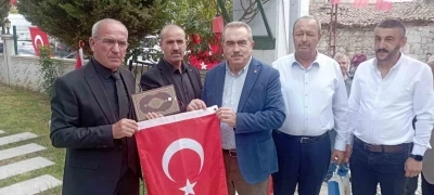 Bergamalı Şehit Astsubay Ömer Yiğit Ulus, dualarla anıldı
