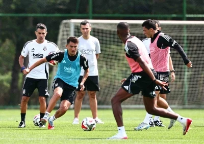 Beşiktaş, Başakşehir maçı hazırlıklarına devam etti
