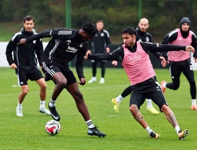 Beşiktaş, Gençlerbirliği maçının hazırlıklarını sürdürdü

