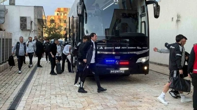 Beşiktaş kafilesi Gaziantep&rsquo;te
