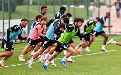 Beşiktaş kondisyon ve taktik çalıştı
