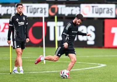 Beşiktaş’ta Galatasaray derbisinin hazırlıkları devam etti
