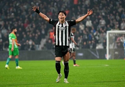 Beşiktaş&rsquo;ta Hyun-Gyu Oh ilk ma&ccedil;ında golle tanıştı
