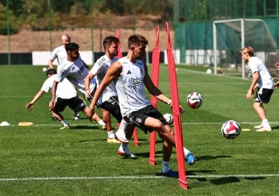 Beşiktaş’ta, Lausanne maçının hazırlıkları devam etti
