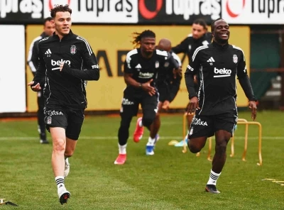 Beşiktaş&rsquo;ta Samsunspor mesaisi devam etti
