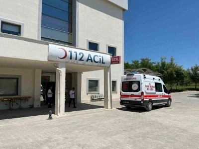 Besni&rsquo;de otomobil şarampole yuvarlandı: 2 yaralı
