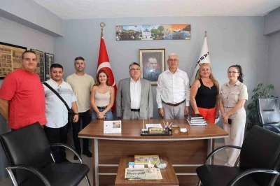 BEÜ Rektörü Özölçer’den Karaelmas Gazeteciler Derneği’ne ziyaret
