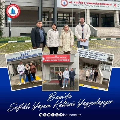BEUN&rsquo;da sağlıklı yaşam k&uuml;lt&uuml;r&uuml; yaygınlaşıyor
