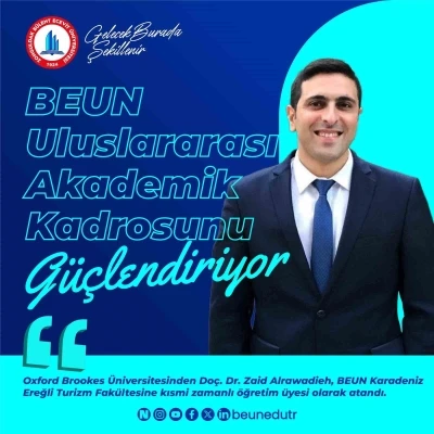 BEUN uluslararası akademik kadrosunu güçlendiriyor
