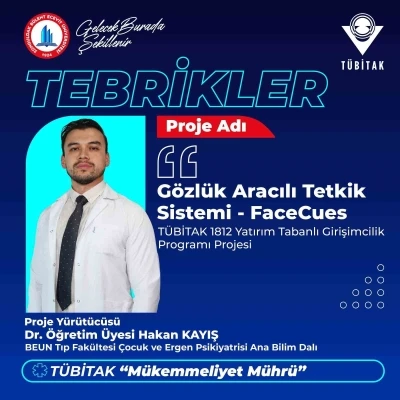 BEUN’un &quot;FaceCues Projesi&quot;ne mükemmeliyet mührü
