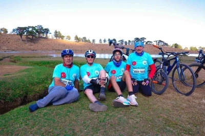 Beyağaç’ın güzellikleri Sandras Dağı Bisiklet, Kültür ve Doğa Şenliğiyle keşfedildi
