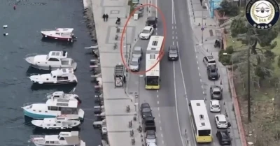 Beykoz&rsquo;da dron destekli trafik denetimi: 58 araca 190 bin lira ceza

