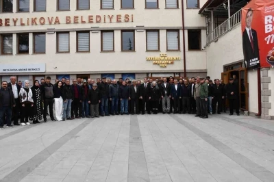 Beylikova&rsquo;da bayramlaşma programı d&uuml;zenlendi
