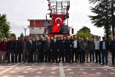 Beylikova’da yeni itfaiye aracı hizmete alındı
