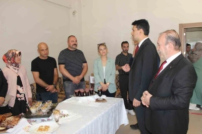 Beylikovalı kursiyerler belgelerini aldı
