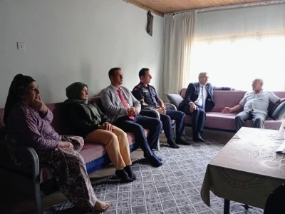 Beypazarı Kaymakamı Coşkun’dan şehit ailesine ziyaret
