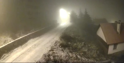 Beypazarı&rsquo;nın y&uuml;ksek kesimlerinde kar yağışı etkili oldu
