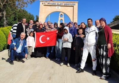 Beyşehirli şehit yakınları ve gaziler ecdatla buluştu
