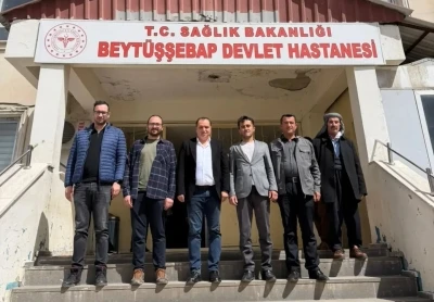 Beyt&uuml;şşebap&rsquo;ta sağlık hizmetleri yerinde incelendi
