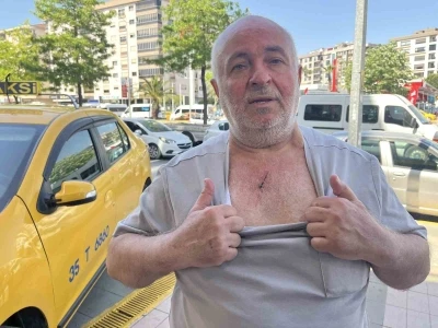 Bı&ccedil;aklı saldırıya uğrayan taksici dehşet anlarını anlattı
