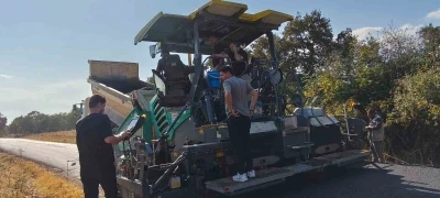 Biga’da sıcak asfalt dökme çalışmaları başladı
