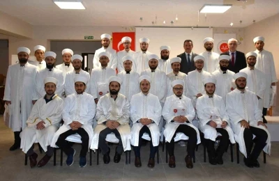 Bilecik&rsquo;e atanan din g&ouml;revlilerine &lsquo;C&uuml;bbe ve Sarık Giydirme&rsquo; programı
