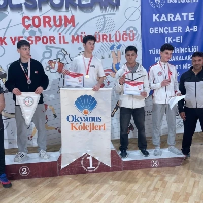 Bilecik&rsquo;e Karate T&uuml;rkiye Şampiyonası&rsquo;nda dereceler geldi
