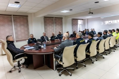 Bilecik emniyetinde s&ouml;mestr tedbirleri masaya yatırıldı
