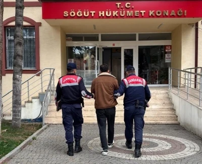 Bilecik’te 1 yıl 8 ay hapis cezası bulunan şahıs jandarma tarafından yakalandı
