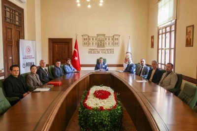 Bilecik&rsquo;te 13,7 milyon TL b&uuml;t&ccedil;eli iki proje i&ccedil;in imzalar atıldı
