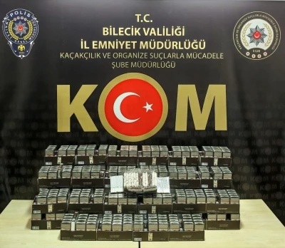 Bilecik&rsquo;te 15 bin ka&ccedil;ak makaron ele ge&ccedil;irildi: 2 g&ouml;zaltı
